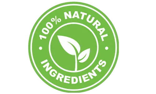 SeroBurn All Natural Ingredients Badge