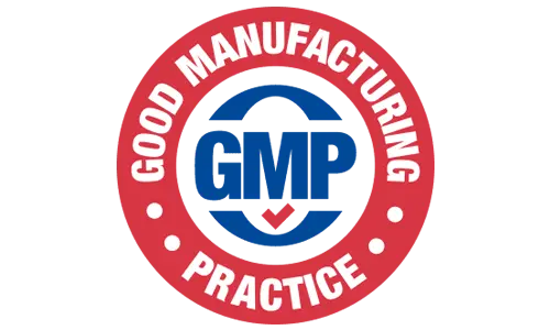 SeroBurn GMP Certified Badge