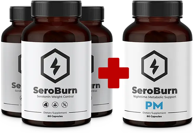 SeroBurn 3 Bottles — 90 Day Supply (Most Popular)