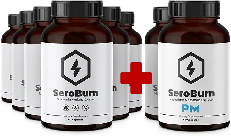 SeroBurn 6 Bottles — 180 Day Supply (Best Value)